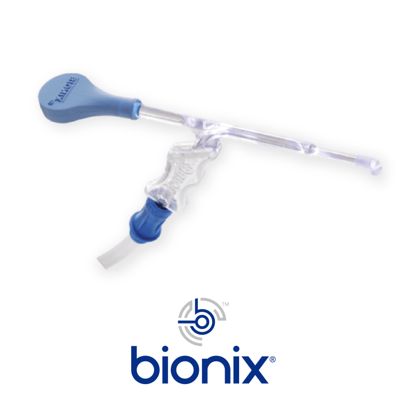 Pinza de Succión con Aumento y Luz.